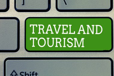 Word metin seyahat ve turizm yazma. Geçici hareket insanlar yerler veya konumlara için iş kavramı