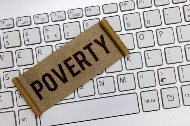 Yoksulluk yazma el yazısı metin. Evsiz içinde son derece yoksul ihtiyaç değil yeterli olmanın devlet anlam kavramı para