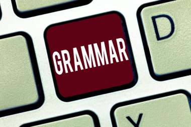 Word yazma metin dilbilgisi. İş kavramı sistemi ve yapısı bir dil doğru düzgün yazma kuralları için