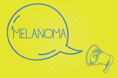 Word metin yazma melanom. İş kavramı için malign bir tümör iyi huylu benler cilt kanseri ile ilişkili