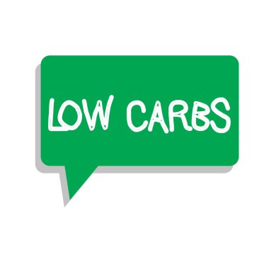 Kavramsal el düşük karbonhidrat gösterilen yazma. İş fotoğraf metin sınırla karbonhidrat tüketimi kilo kaybı analysisagement Diyet