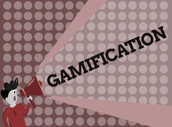 Gamification을 보여주는 글을 참고. 응용 프로그램의 다른 영역으로 게임의 전형적인 요소를 보여주는 비즈니스 사진 — 스톡 사진