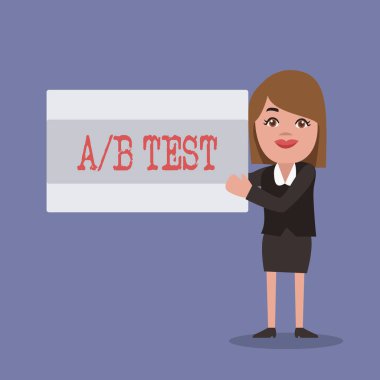 Basit kısa anket araştırma deneme sorgu anket vitrine A B test iş fotoğraf gösterilen Not yazma