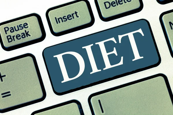 Uwaga: pisanie Wyświetlono diety. Biznesowe zdjęcie prezentujący zdrowego stylu życia zmniejszyć spożycie żywności wegetariańskie nr do cholesterolu — Zdjęcie stockowe