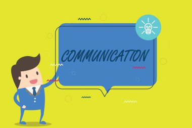 İletişim yazma el yazısı metin. Imparting veya yazma konuşarak bilgi alışverişi anlam kavramı