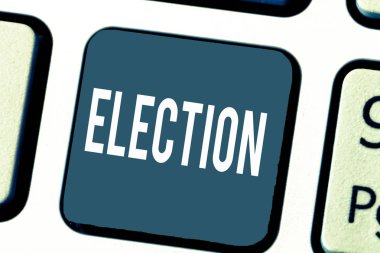 El yazısı metin seçim. Oy için siyasi office gösteren tarafından kavramı anlam resmi ve organize bir seçim