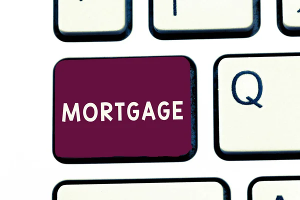 Mortgage yazma el yazısı metin. Kavram anlam anlaşması hangi banka tarafından ödünç para faiz Döviz özelliği için — Stok fotoğraf