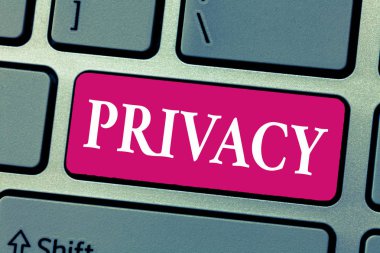 Word metin yazma gizlilik. İş kavramı demonstratingal konularda ve bilgi bir sır olarak tutmaya hakkı için