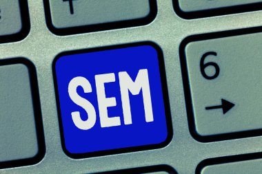 Sem kavramsal fotoğraf promosyon web sitelerinin arama sırasında onların görünürlüğünü artırarak gösterilen metin işareti