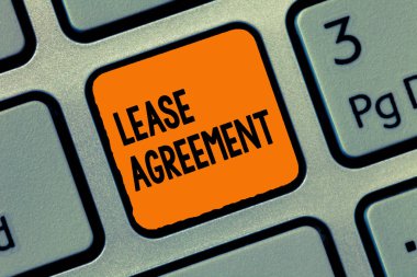 Kira sözleşmesi yazma el yazısı metin. Bir parti için şartlarda sözleşme anlam kavramı kira mülkiyet kabul eder.