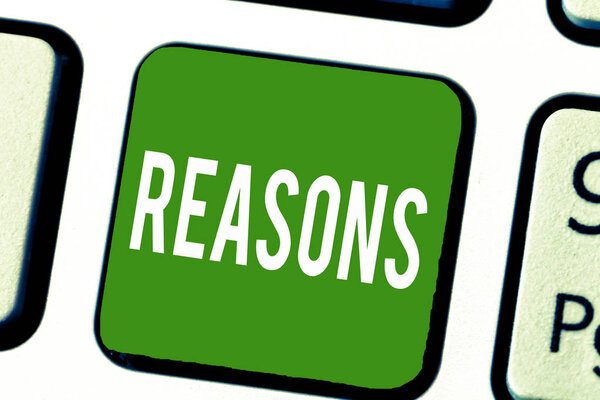 Пишу записку, показывающую причины. Объяснения Обоснования действий или мотивации к событию
