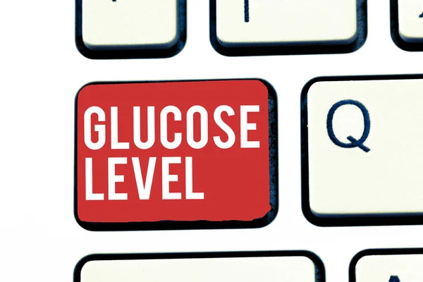 Conceptual Hand Writing Showing Glucose Check. Business Photo Text  Procedure that Measures the Amount of Sugar in a Ilustração Stock -  Ilustração de diabetes, equipamento: 148376438