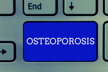El yazısı metin osteoporoz. Tıbbi durum neyin kemikler kırılgan ve kırılgan hale anlam kavramı
