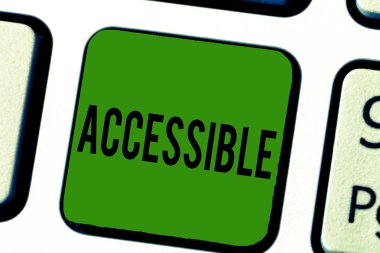 El yazısı metin erişilebilir. Ulaşmak için Able anlam veya dostu babacan kolay girilen kavramı erişmek