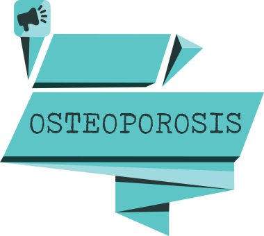 Word metin yazma osteoporoz. İş kavramı tıbbi durum neyin kemikler kırılgan ve hassas olmak için