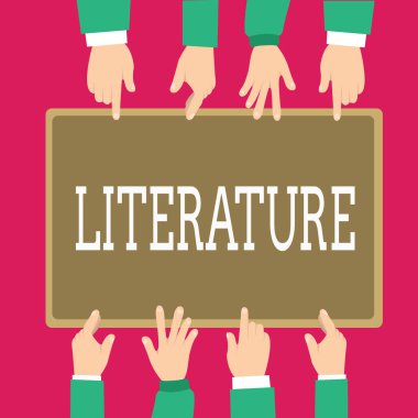 Word metin yazma edebiyat. İş kavramı yazılı işler için belli bir konuda yayınlanan yazıları kitap