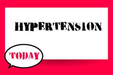 Word metin yazma hipertansiyon. Hangi kan basıncı çok yüksek sağlık sorunu için iş kavramı