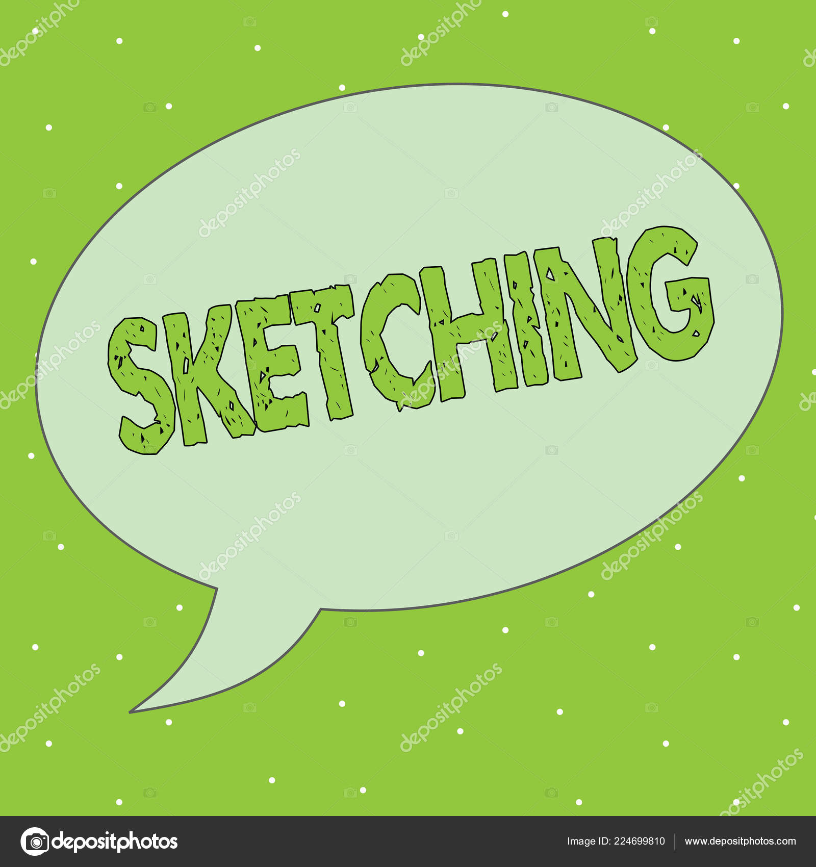 Handwriting Text Sketching Concept Meaning Making A Rough