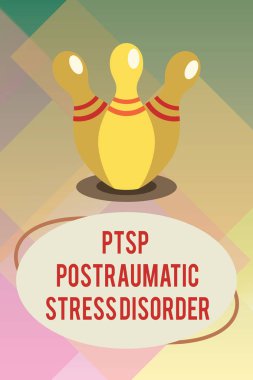 El yazısı metin TSSB Postraumatic stres bozukluğu. Kavram anlam ciddi ruhsal durumu duygusal stres