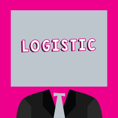 Word metin yazma lojistik. İş kavramı karmaşık aktivite planlama yürütme dikkatli organizasyonu için