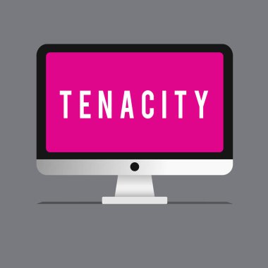 Azim gösterilen Not yazma. Kalite veya sıkıca kararlı bir şey kavrama için güçlü olmak aslında vitrine iş fotoğraf