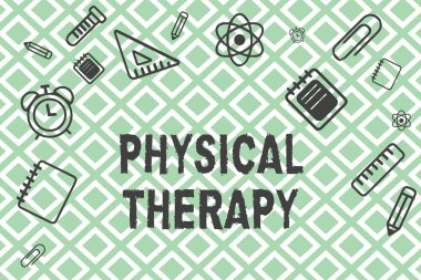 El yazısı metin fizik tedavi. Tedavi veya analysisaging fiziksel engeli fizyoterapi anlam kavramı