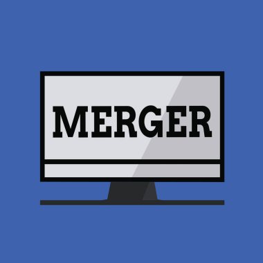 Word metin yazma birleşme. İş kavramı iki şey birleşimi için özellikle içine bir daire şirketleri