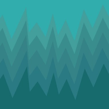 Tasarım iş kavramı boş kopya metin Web afiş için promosyon malzemesi şablonu Zigzag vektör çivili tasarım Multi renk kopya boşluk sahte Poster reklamları için