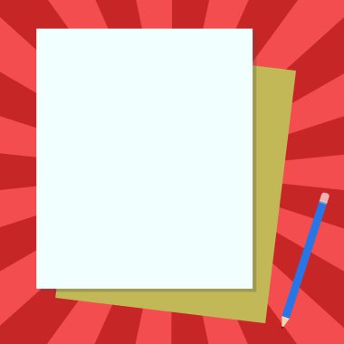 Yığın boş farklı Pastel renk inşaat Bond kağıt ve kalem tasarım iş kavramı boş şablon kopya alanı metin reklam Web sitesi için izole
