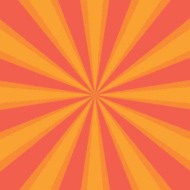 Tasarım iş kavramı boş kopya metin Web afiş için promosyon malzemesi şablonu Sunburst vektör iki sesi ışınları patlama efekti sahte Poster bildiri için