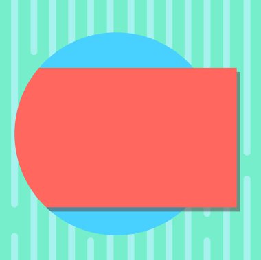 Tasarım iş kavramı boş daire Vector öğesinden alan modern arka plan boş dikdörtgen renk şeklinde gölge gelme dışarı ile kopyalama