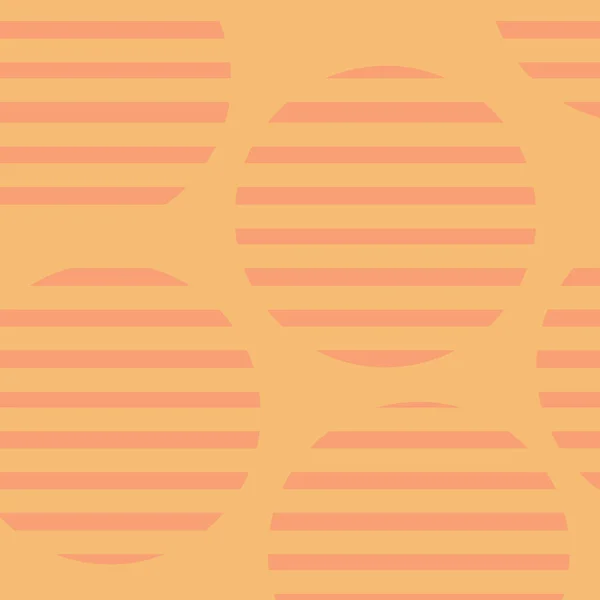 Концепция дизайна Пустое пространство для копирования Современный абстрактный фон Круглая форма с горизонтальными линиями Альтернативный цвет Полосатый круг — стоковый вектор