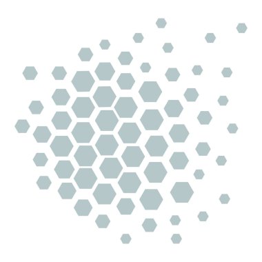 Tasarım iş boş kopya alanı metin reklam Web sitesi tanıtım için Banner şablon geometrik şekil altıgen petek sorunsuz tekrar tasarlamak vektör içinde izole