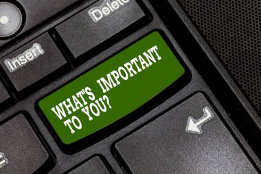 Ne S olduğunu önemli için marik gösterilen metin işareti. Kavramsal fotoğraf anlat bize önceliklerinizi hedefler amaçlar klavye tuşuna basarak tuş takımı fikir bilgisayar ileti oluşturmak için niyet.