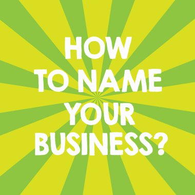 El yazısı metin nasıl için adı Your Businessquestion. Stratejileri pazarlama promosyon Sunburst fotoğraf iki sesi patlama efekti duyuru Poster reklamları için marka anlam kavramı.