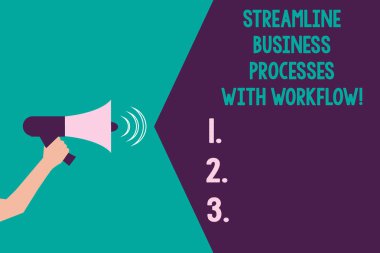 Düzene iş süreçleri ile iş akışı gösterilen Not yazma. Hu Analizi el megafon ses etkisi simgesini metin alanı ile iş fotoğraf vitrine bilgisayar sosyal medya işleme.