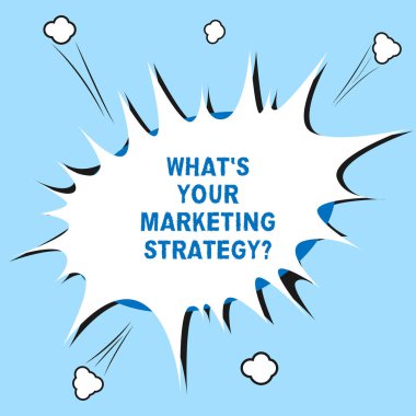 Word metin ne S's Your pazarlama Strategyquestion yazma. İş kavramı kurulması için mücadele patlayan çökmesini gölge ile reklam planın boş yarı ton konuşma balonu için.