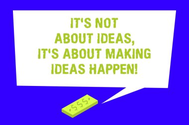 Bu S değil hakkında fikirler bu S olduğu hakkında yapım fikirler bir şey olmayacağını gösterilen Not yazma. Harekete geçin dikdörtgen konuşma balonu kağıt dolar işaret kuyruk ile vitrine iş fotoğraf.