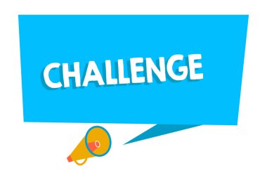 Word metin yazma sorun. Çağrı için rekabetçi durum Beat boş dikdörtgen konuşma balonu megafon duyurmak için işaret kuyruk ile katılmak birine iş kavramı.