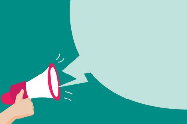 Düz tasarım iş vektör illüstrasyon kavramı. İş reklam Web sitesi ve promosyon afiş için. boş sosyal medya için kendi metin alanı metni kopyalayın. ESP izole şablon sanat.