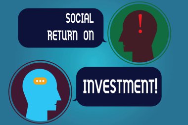 Sosyal yatırım getirisi gösterilen Not yazma. Bağış Messenger oda başkanları konuşma kabarcıklar noktalamalar Mark sohbet simgesi ile kazanç parçası Invest vitrine iş fotoğraf.