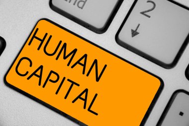 El yazısı metin insan sermayesi. Maddi olmayan toplu kaynakları yetkinlik sermaye eğitim klavye turuncu anahtarı niyeti PFS'sinin kavramı yansıma belge bilgisayar oluşturmak.