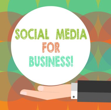 Word metin için sosyal medya iş yazma. Yayınlayarak para kazanmak için iş kavramı Internet üzerinde Hu analiz el takım sunan boş düz renk çemberinde Logo posterler için ekler.