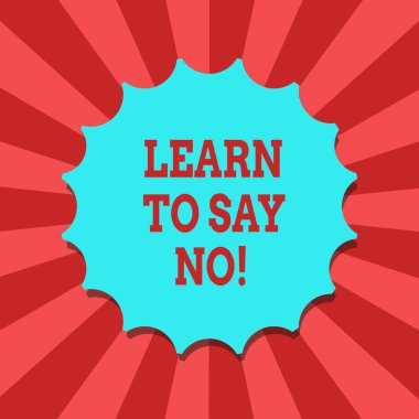 Kavramsal el Say No öğrenmek gösterilen yazma İş fotoğraf metin tereddüt etmeyin söyle boş mühür ile gölge etiket amblemi Monogram pul Top Kalite için bir şeyler yapmak istiyor musun.