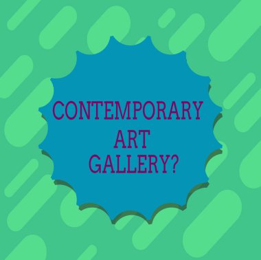 Kavramsal el çağdaş Art Galleryquestion gösterilen yazma. İş fotoğraf metin özel forprofit ticari Galeri Etiket amblemi Monogram pul Top Kalite için gölge ile boş mühür.