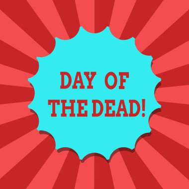 Kavramsal el gün Of The Dead gösterilen yazma. İş fotoğraf metin Meksika kutlama bu etiket amblemi Monogram pul Top Kalite için gölge ile boş mühür vefat gösterilen onuruna.