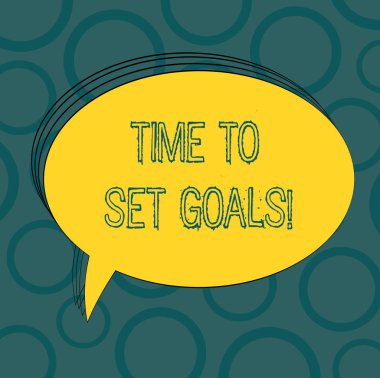 Zaman için Set gol gösterilen Not yazma. İstenen amaç gelecekte Oval özetlenen katı renk konuşma balonu boş metin balonu fotoğraf başarmak istedim vitrine iş fotoğraf.