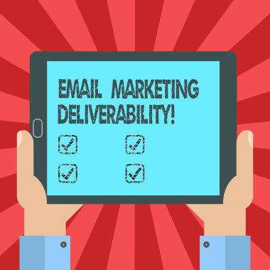Kavramsal el e-posta pazarlama Deliverability gösterilen yazma. Aboneleri Hu analiz el Holding Tablet Smartphone görüntü birimini fotoğraf için iş fotoğraf metin yeteneği sunmak için e-postaları.