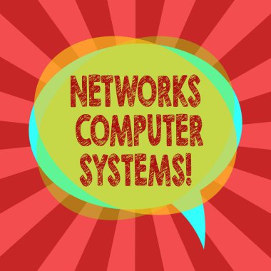 Ağları bilgisayar sistemleri gösterilen metin işareti. Birlikte iletişim boş konuşma balonu fotoğraf ve yığın, şeffaf daire üst üste kolaylaştırmak için kavramsal fotoğraf cihazlar bağlantı.