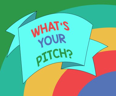 Kavramsal el ne S's Your Pitchquestion gösterilen yazma. İş fotoğraf vitrine bir katlanmış şerit şerit katı renk kanat fotoğraf kutlama için almaya kararlı bir çaba yapmak.